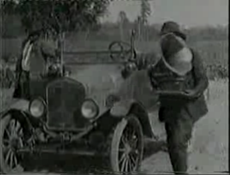 phonograph car